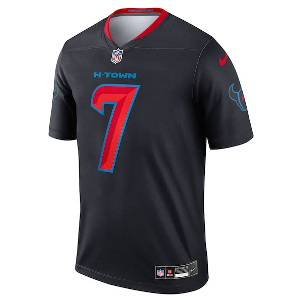 C.J. Stroud Houston Texans Nike 2nd Alternate Legend Player Performance Top - Navy