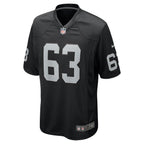 Jake Johanning Las Vegas Raiders Nike Team Game Jersey -  Black