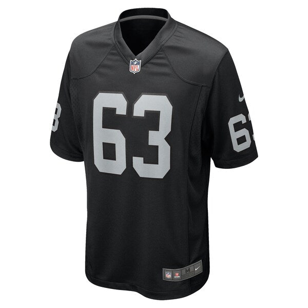 Jake Johanning Las Vegas Raiders Nike Team Game Jersey -  Black