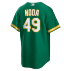 Ryan Noda Oakland Athletics Nike Alternate Replica Jersey - Kelly Green/White