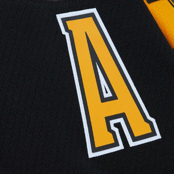 Patrice Bergeron Boston Bruins Big & Tall 2010 Alternate Captain Patch Blue Line Player Jersey - Black