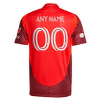 Toronto FC adidas 2025 Club Kit Authentic Custom Jersey - Red