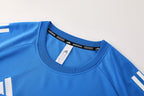Adidas Short Sleeve Training Jersey Set - AD09- Royal Blue
