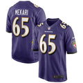 Patrick Mekari Baltimore Ravens Nike Game Player Jersey - Purple