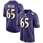 Patrick Mekari Baltimore Ravens Nike Game Player Jersey - Purple