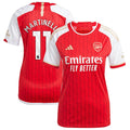Gabriel Martinelli Arsenal adidas Women's 2023/24 Home Replica Player Jersey - Red/Green/Yellow