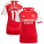 Gabriel Martinelli Arsenal adidas Women's 2023/24 Home Replica Player Jersey - Red/Green/Yellow