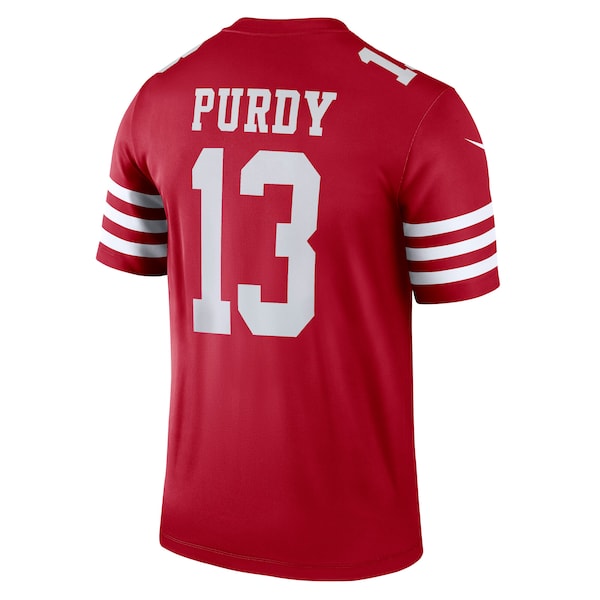 Brock Purdy San Francisco 49ers Nike Team Legend Jersey - Scarlet