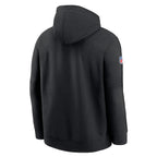 Buffalo Bills Nike 2024 NFL Crucial Catch Club Pullover Hoodie - Black