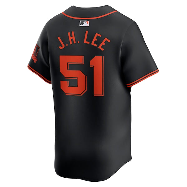 Jung Hoo Lee San Francisco Giants Nike Alternate Limited Player Jersey - Black/Cream