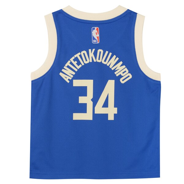 Giannis Antetokounmpo Milwaukee Bucks Nike Preschool 2024/25 Swingman Player Jersey -  City Edition - Royal