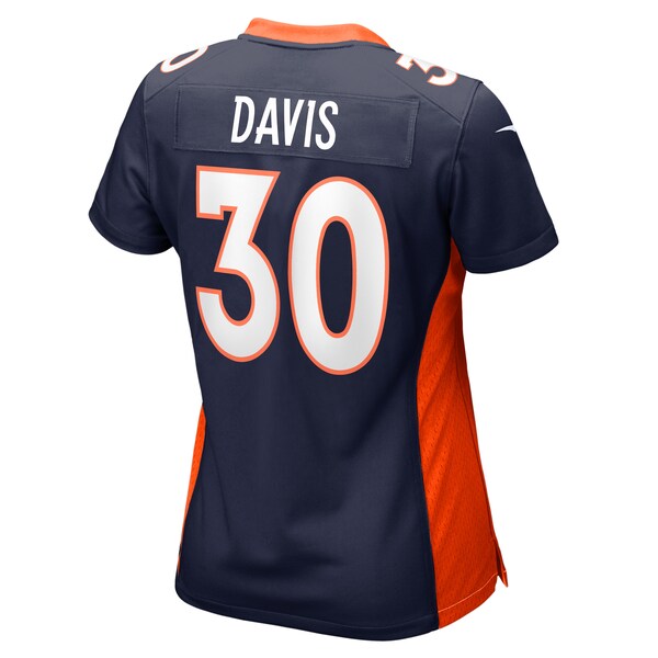 Terrell Davis Denver Broncos Nike Women's Retired Player Jersey - Navy/Orange