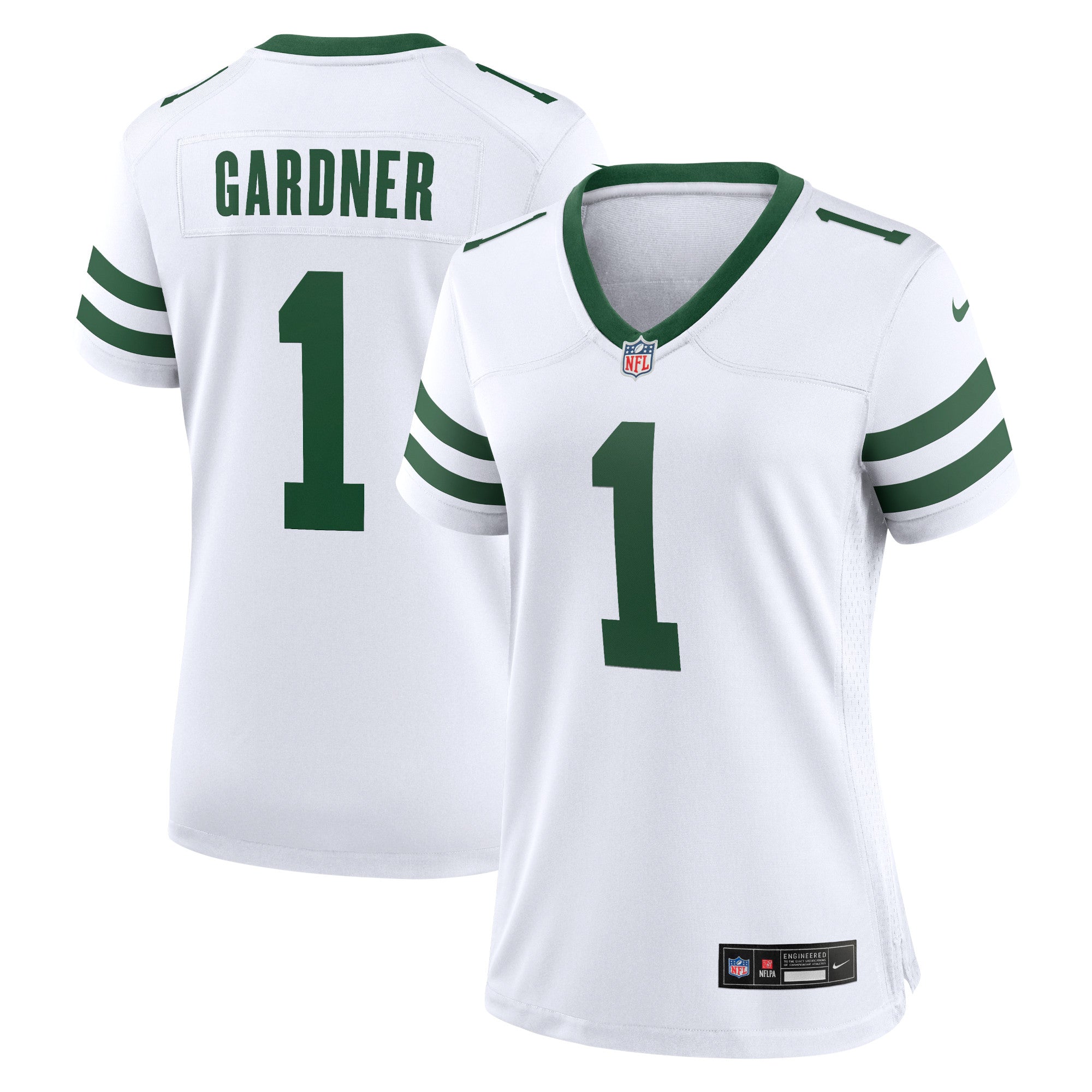 Ahmad Sauce Gardner New York Jets Nike Women's Alternate Game Jersey - Legacy Black/Green/White