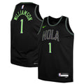Zion Williamson New Orleans Pelicans Nike Youth  Swingman Replica Jersey - City Edition - Black