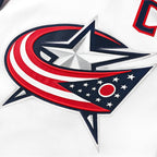 Columbus Blue Jackets  Away Premium Custom Jersey - White/Navy
