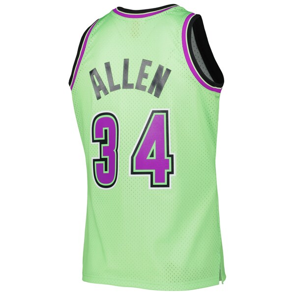 Ray Allen Milwaukee Bucks  1996-97 Hardwood Classics Reload 3.0 Swingman Jersey - Green