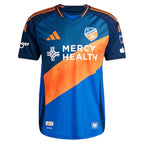 Matt Miazga FC Cincinnati adidas 2025 Orange and Blue Legacy Kit Authentic Player Jersey - Blue