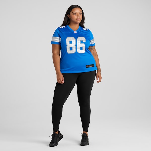 Malik Taylor Detroit Lions Nike Women's Team Game Jersey -  Blue