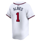 Ozzie Albies Atlanta Braves Nike Home Limited Player Jersey - White/Gray