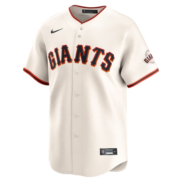 Rafael Devers San Francisco Giants Nike Home Limited Player Jersey - Cream
