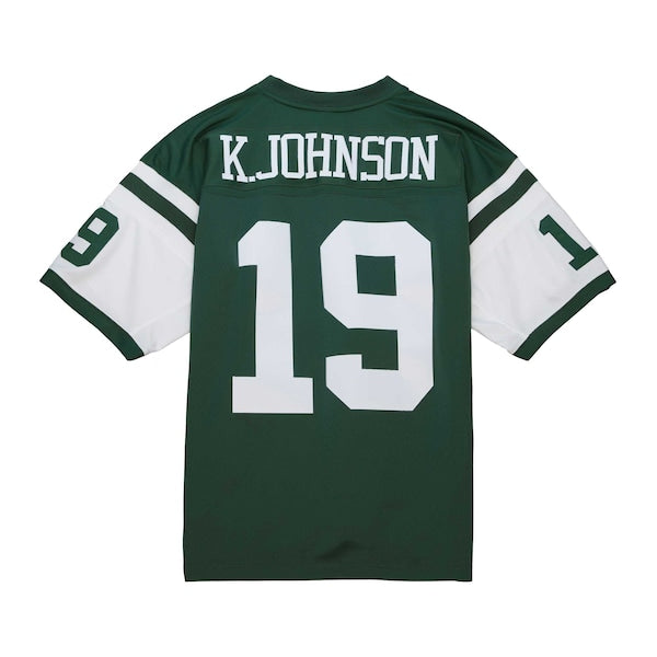 Keyshawn Johnson New York Jets Legacy Replica Jersey - Green