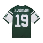Keyshawn Johnson New York Jets Legacy Replica Jersey - Green