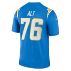 Joe Alt Los Angeles Chargers Nike Team Legend Player Performance Top - Powder Blue