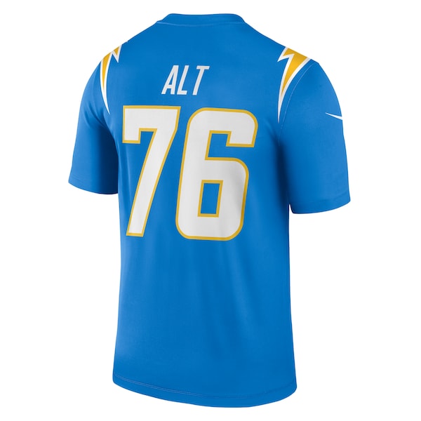 Joe Alt Los Angeles Chargers Nike Team Legend Player Performance Top - Powder Blue