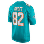 Tyler Kroft Miami Dolphins Nike Team Game Jersey -  Aqua