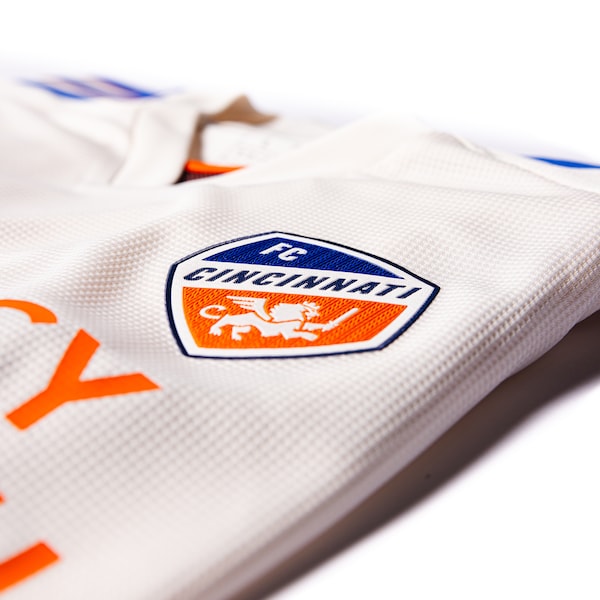 Luciano Acosta FC Cincinnati adidas 2024 The Canvas Kit Authentic Player Jersey - White