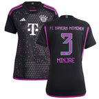 Kim Min-jae Bayern Munich adidas Women's 2023/24 Away Replica Player Jersey - Black/White
