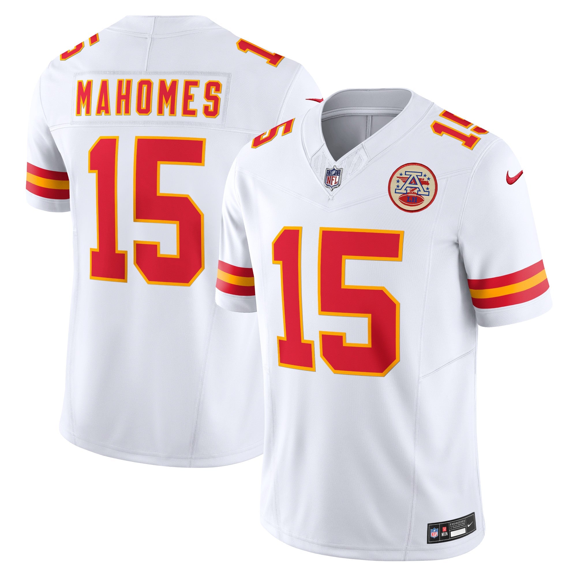 Patrick Mahomes Kansas City Chiefs Nike Vapor F.U.S.E. Limited Jersey - Red/White
