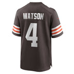Deshaun Watson Cleveland Browns Nike Game Jersey - Brown/White