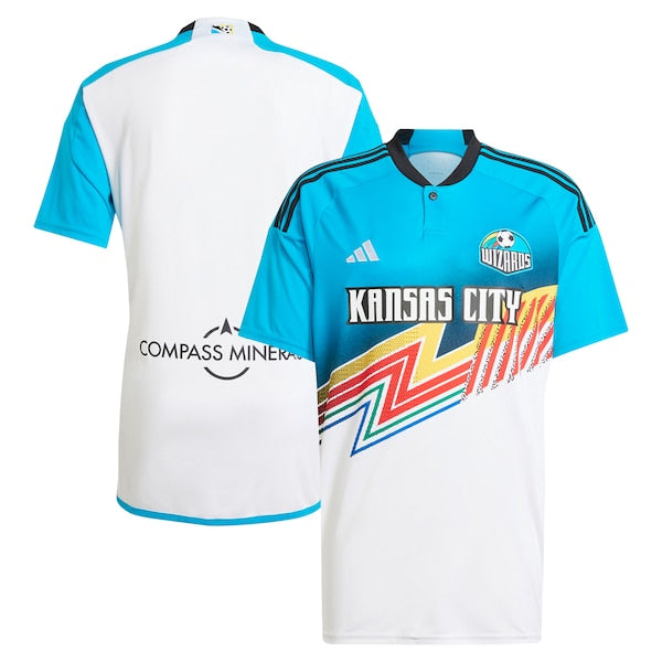 Sporting Kansas City adidas 2024 Archive Replica Jersey - White
