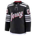 New Jersey Devils  Alternate Premium Custom Jersey - Black/Red/White