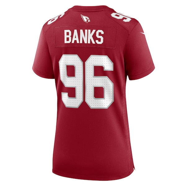 Eric Banks Arizona Cardinals Nike Women's  Game Jersey -  Cardinal