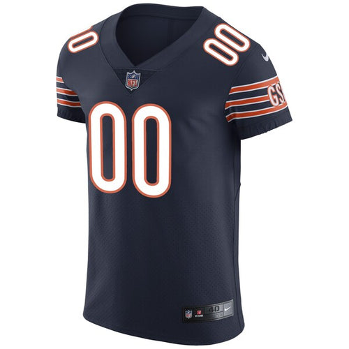 Chicago Bears Nike Vapor Untouchable Custom Elite Jersey - Navy