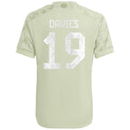 Alphonso Davies Bayern Munich adidas Youth 2023/24 Oktoberfest Replica Player Jersey - Green