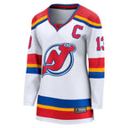 Nico Hischier New Jersey Devils  Women's Captain Patch Special Edition 2.0 Breakaway Player Jersey - White