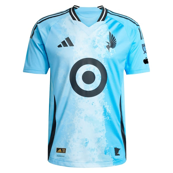 Robin Lod Minnesota United FC adidas 2025 CONVERGENCE Authentic Player Jersey - Blue