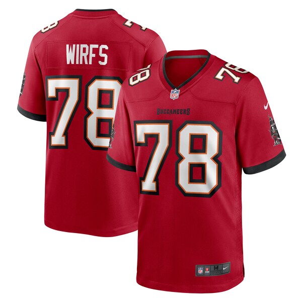 Tristan Wirfs Tampa Bay Buccaneers Nike  Game Jersey -  Red