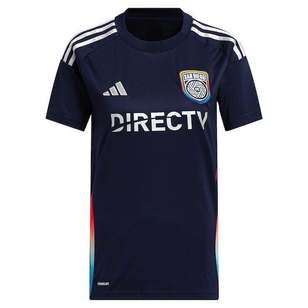 San Diego FC adidas Women's 2025 State of Flow Replica Jersey - Navy