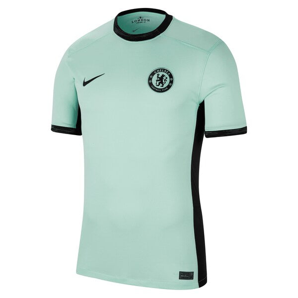 Enzo Fernández Chelsea Nike 2023/24 Third Stadium Replica Player Jersey - Mint/Blue/Navy