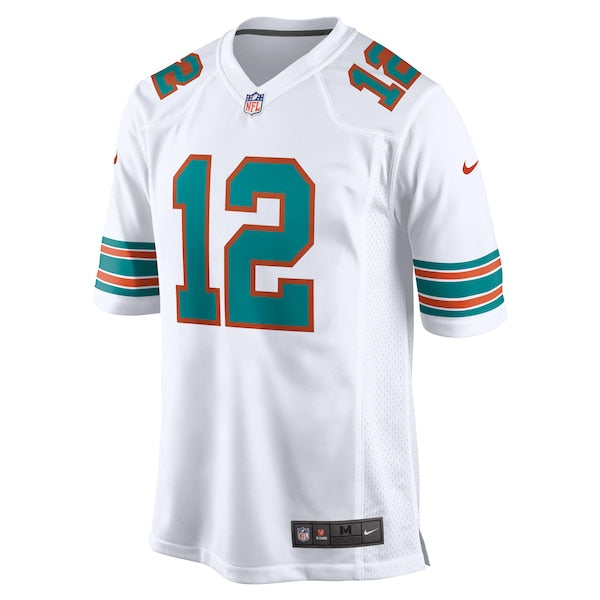 Bob Griese Miami Dolphins Nike Retired Player Jersey - White/Aqua