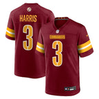 Will Harris Washington Commanders Nike Team Game Jersey -  Burgundy
