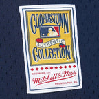 Reggie Jackson New York Yankees  Cooperstown Collection Mesh Batting Practice Button-Up Jersey  - Navy