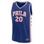 Jared McCain Philadelphia 76ers  Youth 2024 NBA Draft Fast Break Player Jersey - Icon Edition - Royal