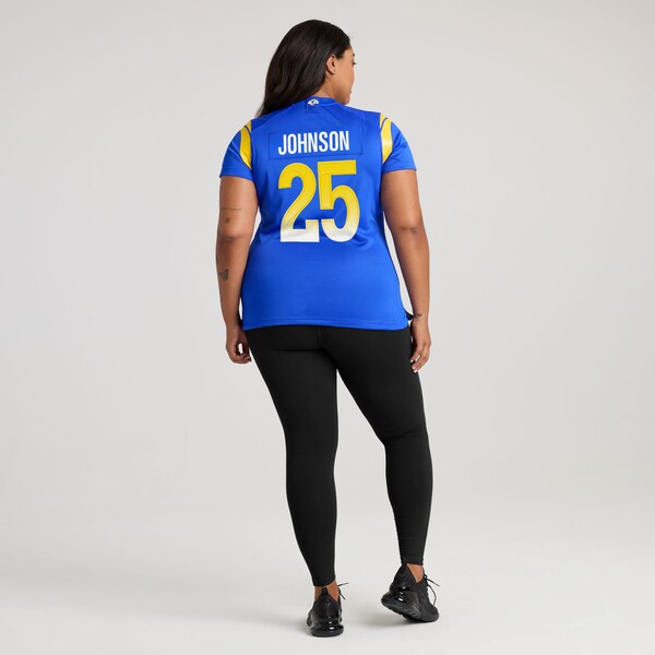 Quindell Johnson Los Angeles Rams Nike Women's Team Game Jersey -  Royal