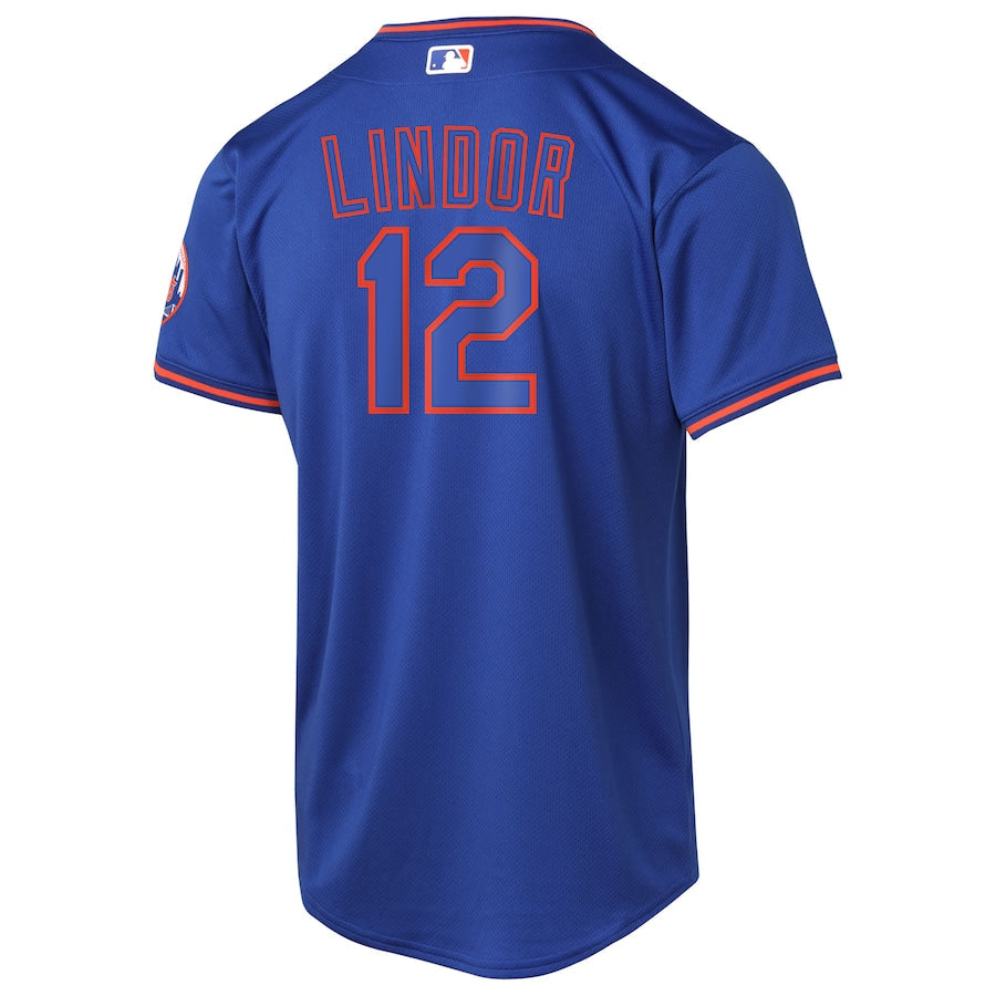 Francisco Lindor New York Mets Nike Alternate Limited Player Jersey – Royal