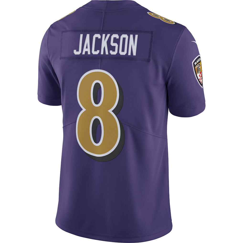 Lamar Jackson Baltimore Ravens Nike Color Rush Limited Player Jersey - Purple